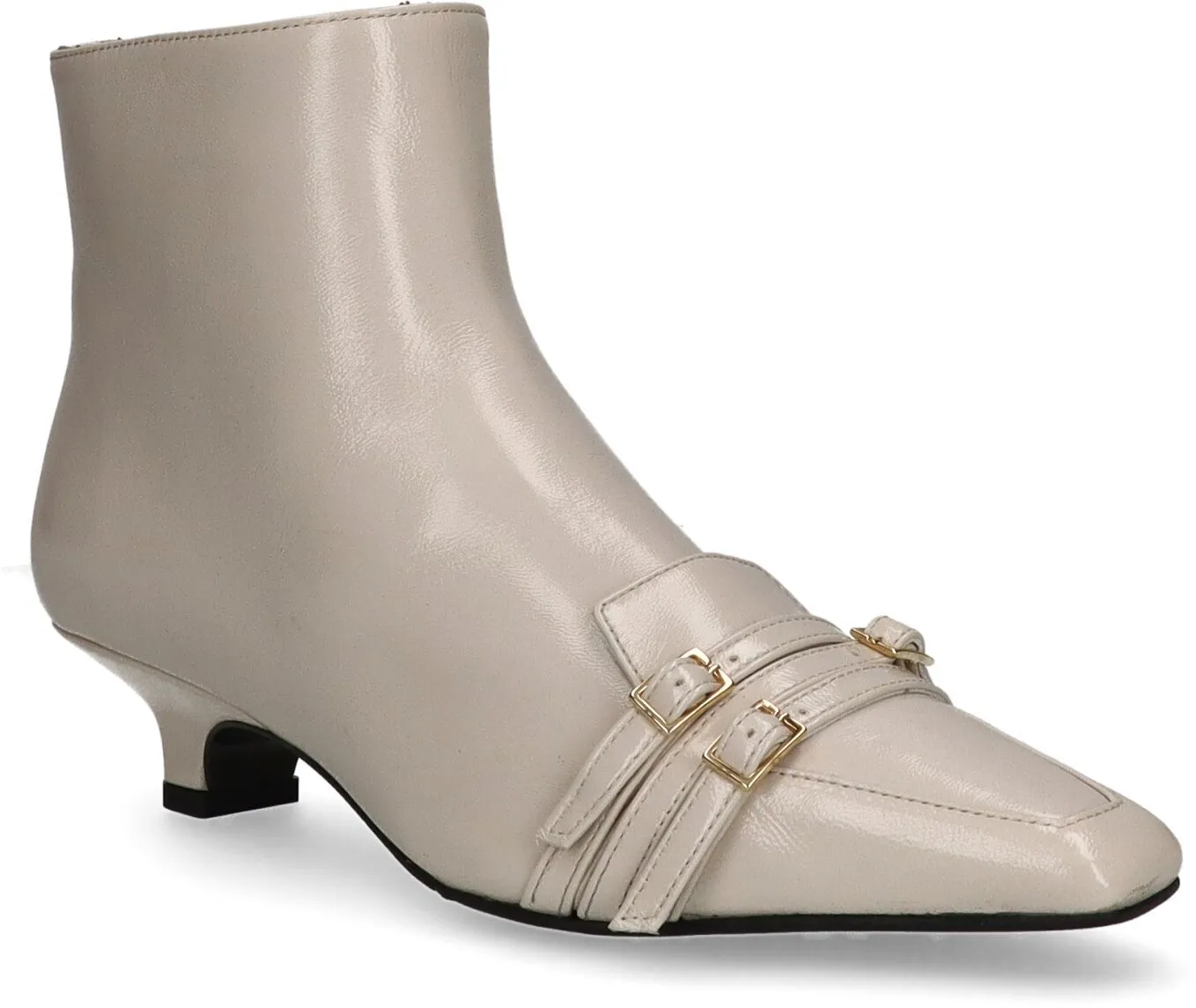 Damen-Stiefeletten aus Leder 106303000000 (Off white)