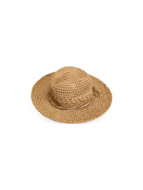 Fedora aus Papierstroh