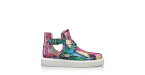 Flache Sommerstiefeletten 17746