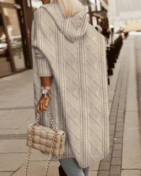 Heidi-Mode | Modischer und minimalistischer Winter-Cardigan