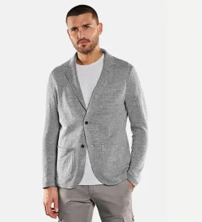 Herren emilio adani Freizeit-Sakko aus Leinen-Mix in Grau kaufen 32589