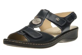 Hickersberger Vario Sandaletten in Übergrößen Blau 5108 7100 große Damenschuhe