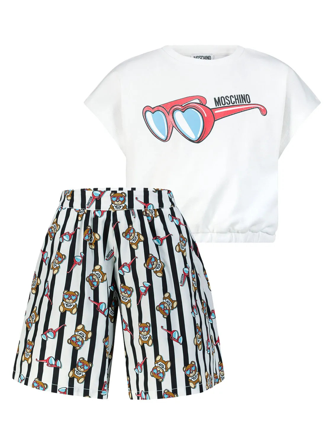 Moschino clothing set White