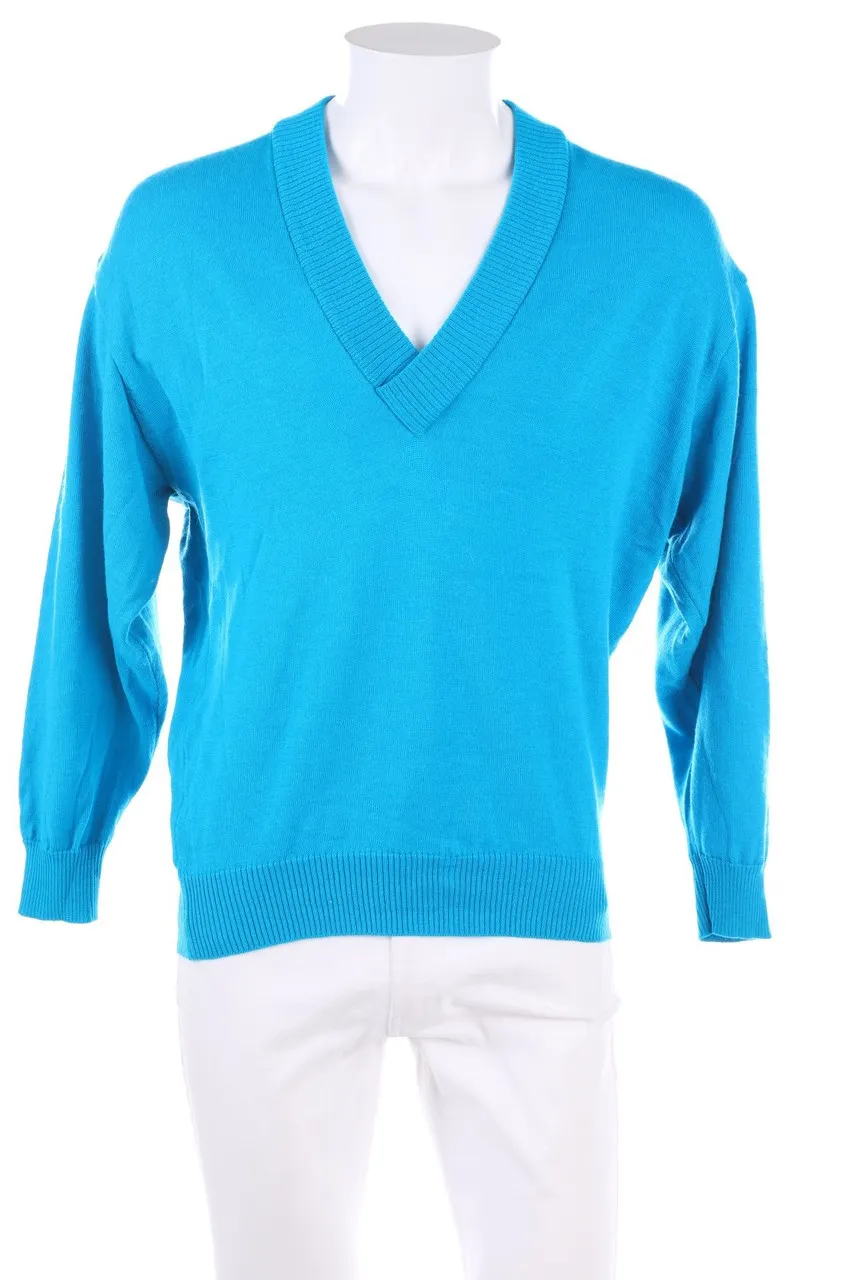 M\u00c4RZ M\u00dcNCHEN - V-Neck-Pullover aus reiner Schurwolle - M