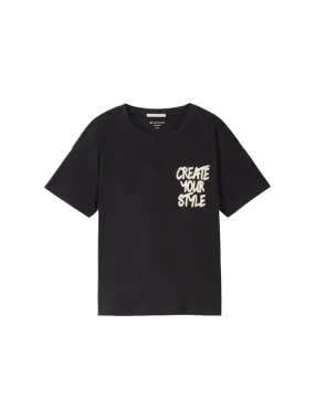 Oversized T-Shirt mit Bio-Baumwolle