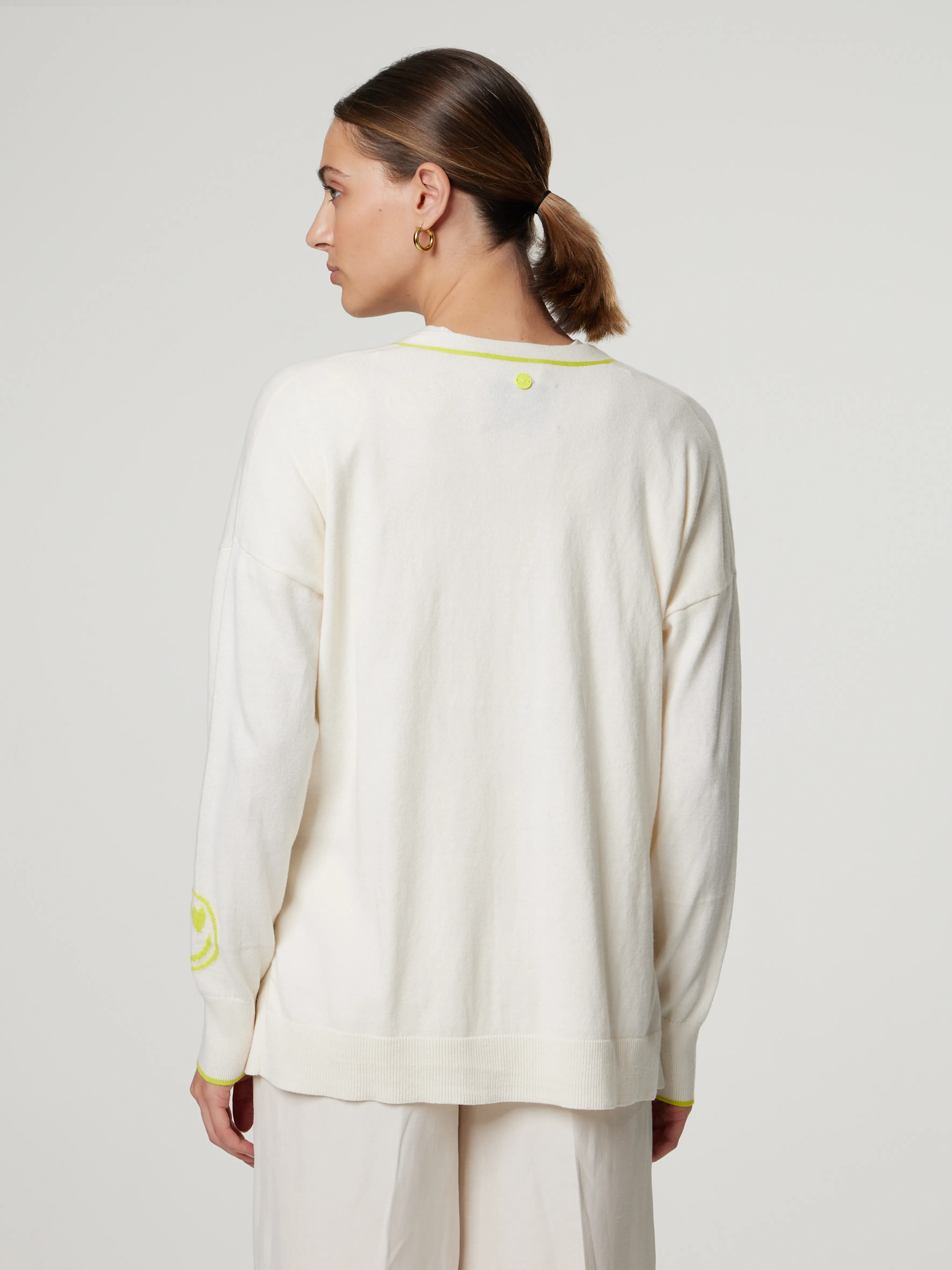 Strickjacke aus Baumwolle