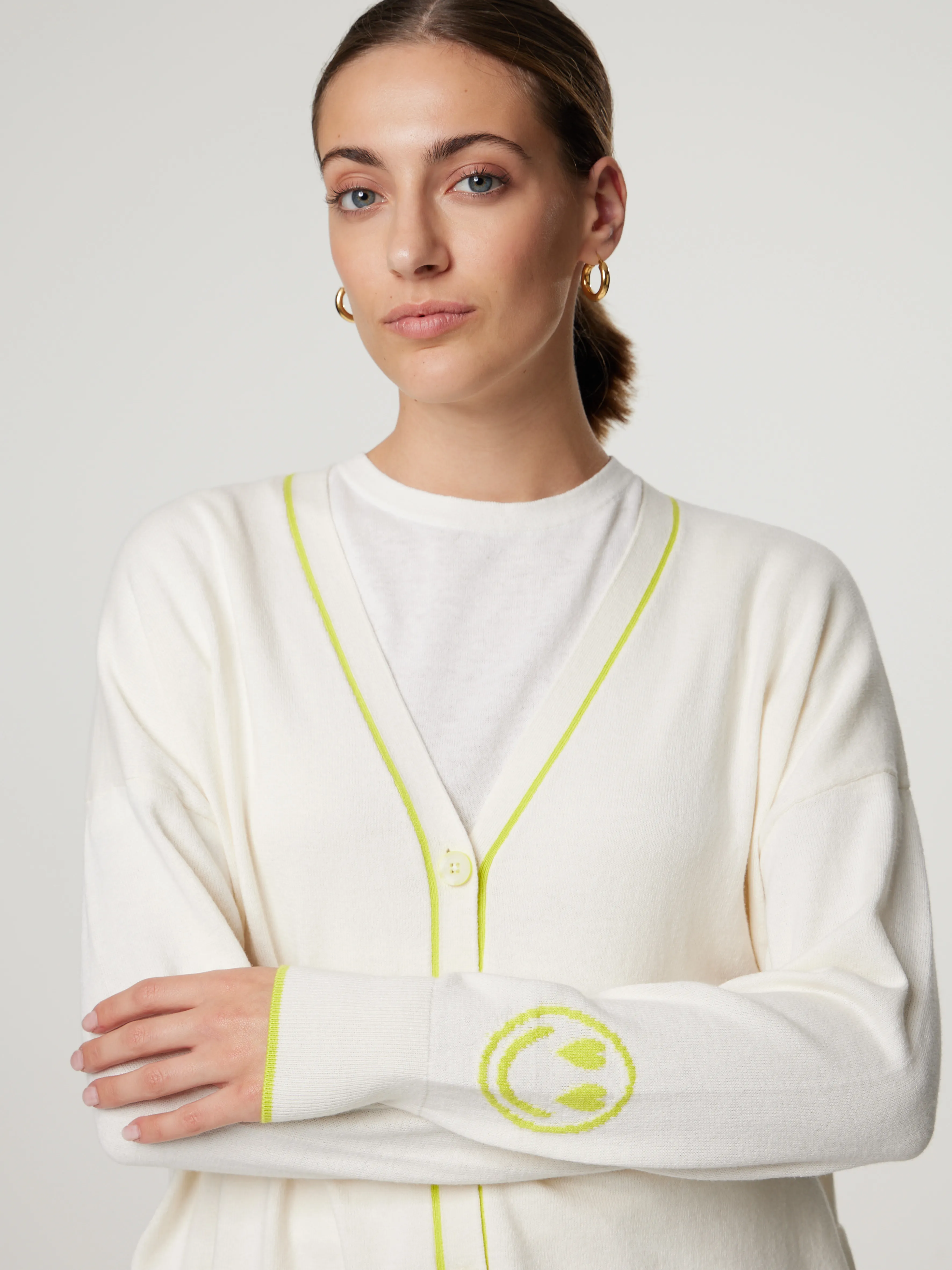 Strickjacke aus Baumwolle