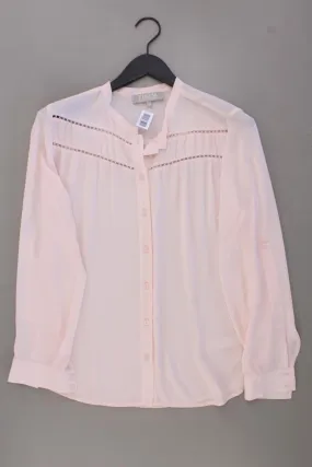Thom by Thomas Rath Langarmbluse Gr. 38 neuwertig rosa aus Polyester