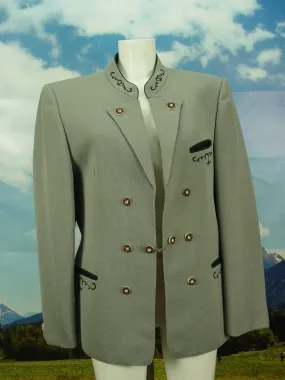 TRAUNSEE TRACHTEN neuwertig & Stickerei klassisch Sakko Janker Jacke HL188 Gr.50