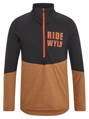 Ziener JOKKA Rollkragenpullover Kinder wood im Online Shop von kaufen